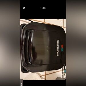 George Foreman Black Grill